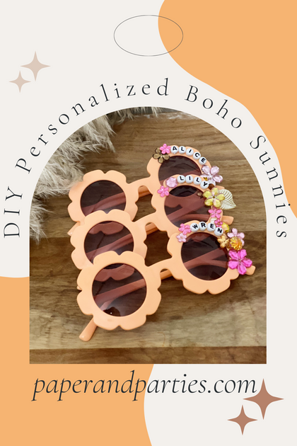 DIY Personalized Boho Sunglasses | Pretty Day