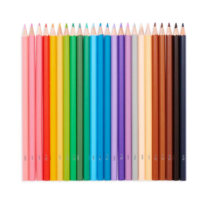 Color Doodlers Fruity Scented Erasable Color Pencils