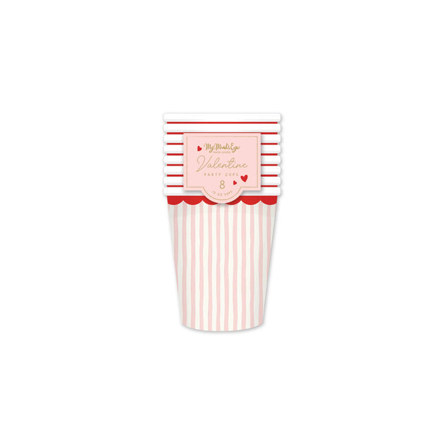 Gold Foiled Crossed Candy Cane Food Cup (50 pcs) /Treat Cups