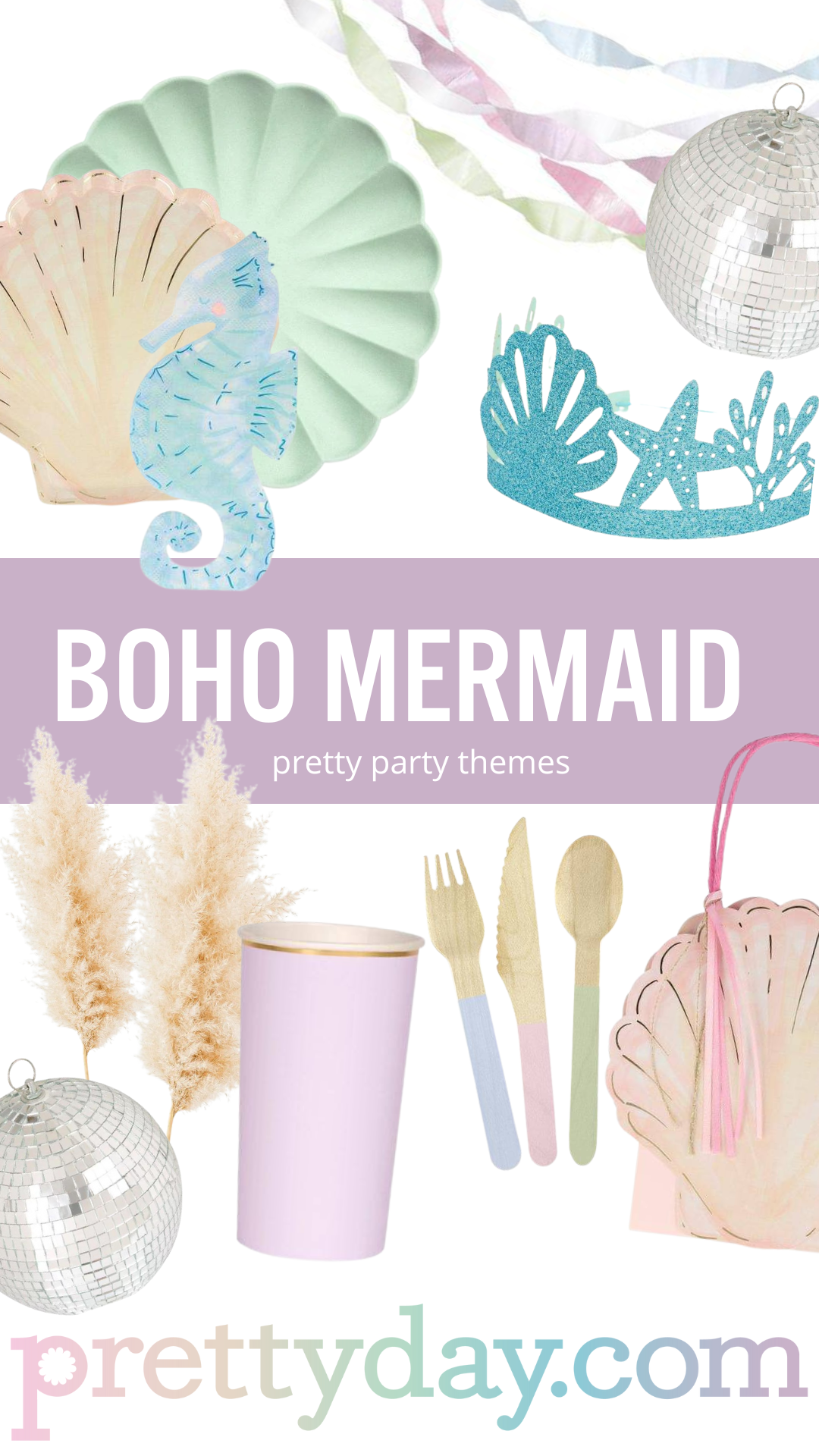 Boho Mermaid Themed Birthday Party!