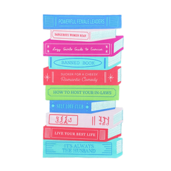 Book Stack Party Napkins