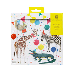 Safari Animal Napkins 20 Pk.