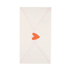 Valentine's Envelope Napkin Large 24pk.