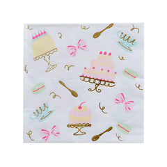 Let Them Eat Cake Napkins - 16 Pk.