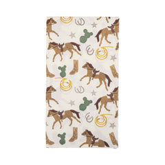 Cowgirl Rodeo Scatter Paper Dinner Napkin 24pk.