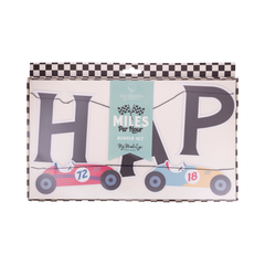 Car Happy Birthday Banner Set