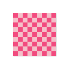 Pink Checkered Napkins Large 20pk.