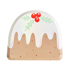 Christmas Figgy Pudding Small Plates- 8pk