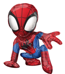 Spidey Superhero Foil Tabletop Balloon Decoration (Airfill Only)