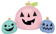 Pastel Pumpkin Halloween Balloon