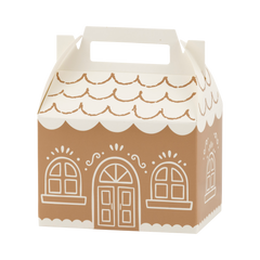 Gingerbread House Gable Treat Boxes - 6 pack