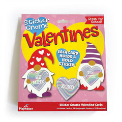 Gnome Holographic Classroom Pack Valentines 28pk.