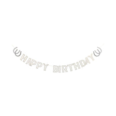 Happy Birthday Cowgirl Rodeo Banner