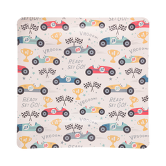 Race Car Pattern Plates - 8pk