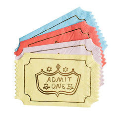 Off to the Fair "Admit One" Napkins  16 Pk.