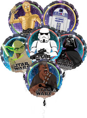 Star Wars Galaxy Bouquet Balloons - Pretty Day