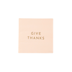 Give Thanks Cocktail Napkins 20pk.