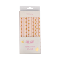 My Mind’s Eye - PLPRC16 - Princess Reusable Straws - Pretty Day