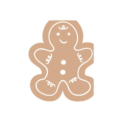 Christmas Gingerbread Man Large Napkins