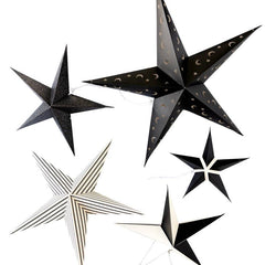 Salem Apothecary 3D Stars-5pk. - Pretty Day