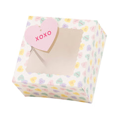 Conversation Hearts Valentine's Cookie Box 6pk.