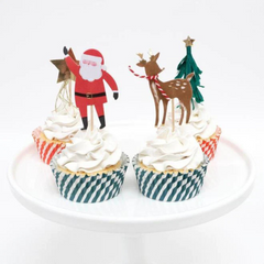 Meri Meri Christmas Cupcake Kit 24pk