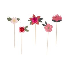 Floral Party Picks 12pk.