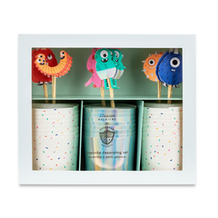 Jollity & Co. + Daydream Society - Little Monsters Cupcake Decorating Set - Pretty Day