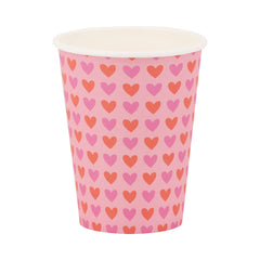 Hearts Party Valentines Cup 8pk.