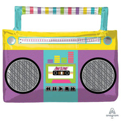 Awesome Party Boom Box Balloon - Pretty Day