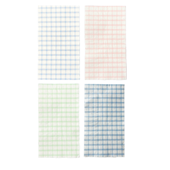 Baking Spirits Bright Mixed Light Gingham Napkins Large 16pk.