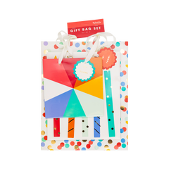 My Mind’s Eye - PLBDY12 - Birthday Gift Bag Set - 3 sizes - Pretty Day