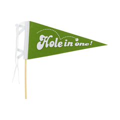 Golf Hole in One! Felt Pennant