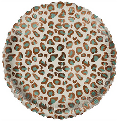 Tuftex 18"  Foil Leopard Balloon- Catty Wild