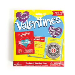 Top Secret Decoder Classroom Pack Valentines 28pk.