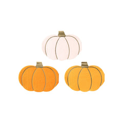 Pumpkin Shaped Napkins - 18 pk-  Occasions by Shakira