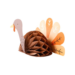 Honeycomb Turkeys Thanksgiving Decoration