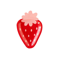 Strawberry Shaped Paper Plate 8pk.