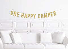 One Happy Camper Banner