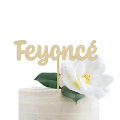 Feyonce Cake Topper | Feyoncé Bridal Shower Supplies | Engagement Party Decor - Pretty Day