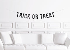 Trick or Treat  Halloween Party Banner, Home Party, Kids Children&#39;s Decor Decorations - Pretty Day