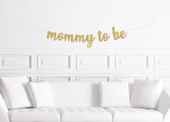 Mommy to Be Banner, Baby Shower Decorations, Decor for a Bee Themed Baby Shower - Pretty Day