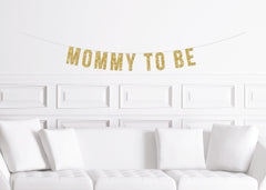 Mommy to Be Banner, Baby Shower Decorations, Decor for a Bee Themed Baby Shower - Pretty Day