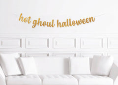 Hot Ghoul Halloween Bachelorette Banner