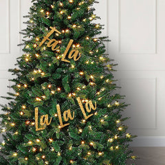 Fa La La La La Christmas Tree Banner - Pretty Day