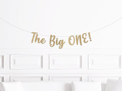 The Big One Banner, Notorious One Party Decorations, Boy&#39;s 1st Birthday, The Big One Fishing Themed Birthday Decor - Pretty Day