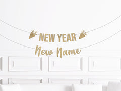 New Year New Name Banner - Pretty Day