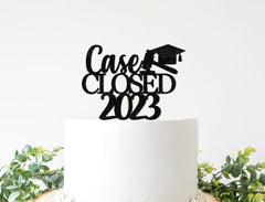 Law School Graduate Cake Topper, Law School Graduation Party Decorations, Case Closed, Passed the Bar Party Suppplies, 2023 2024 - Pretty Day