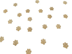 Paw Print Confetti, Puppy Pawty Decorations, Cat Kitty Dog Party Decor, Bear Baby Shower, Bearly Wait Party Supplies, Beary 1st Birthday - Pretty Day