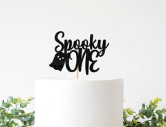 Spooky One Centerpiece, Halloween 1st Birthday Cake Topper, Spooky One Decorations, October First Birthday Decor, Theme Themed Ghost - Pretty Day